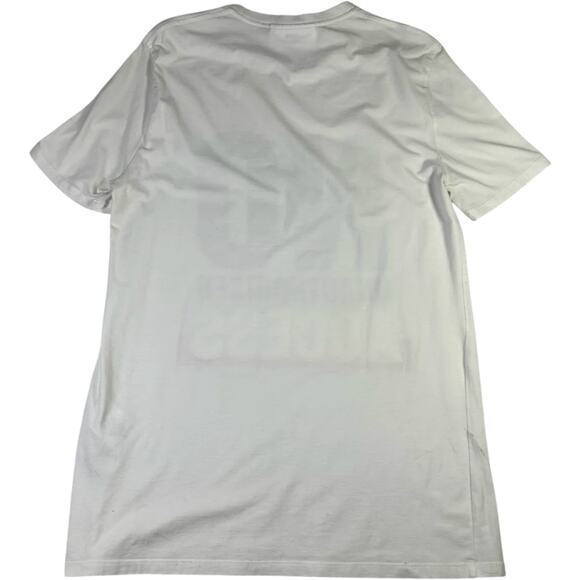 Neil Barrett No Unauthorised Access Mens M White Made in Italy Loose Fit - Picture 2 of 8